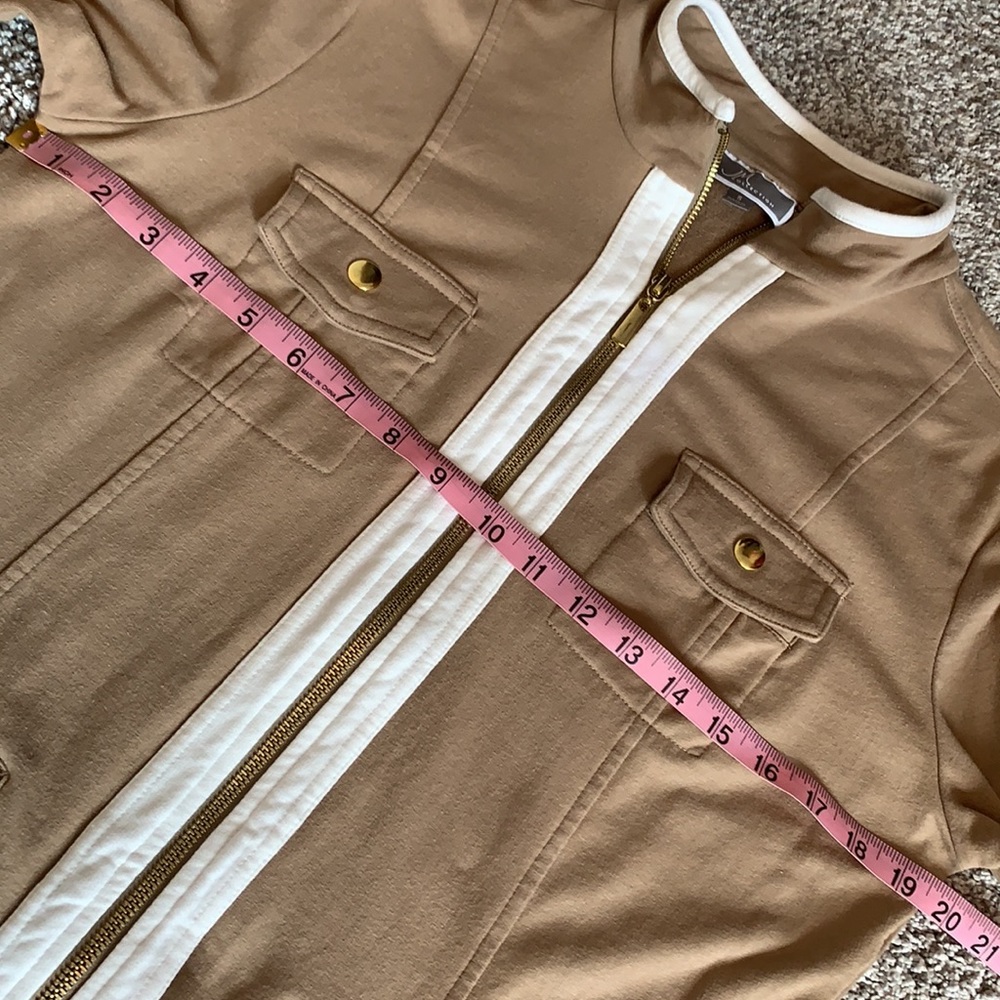 JM Collection Zip Front Topper / Jacket - Picture 8 of 10